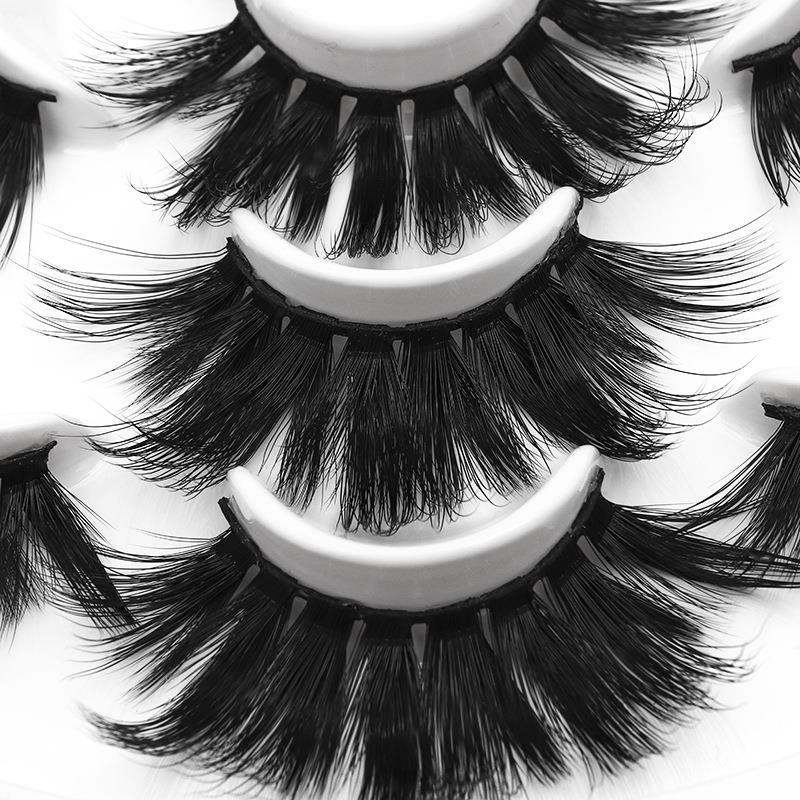 25mm Length Super Dramatic 6D Fake Lashes (5)