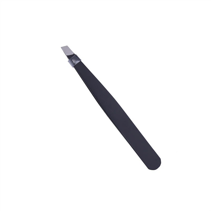 1.5mm black brow tweezers